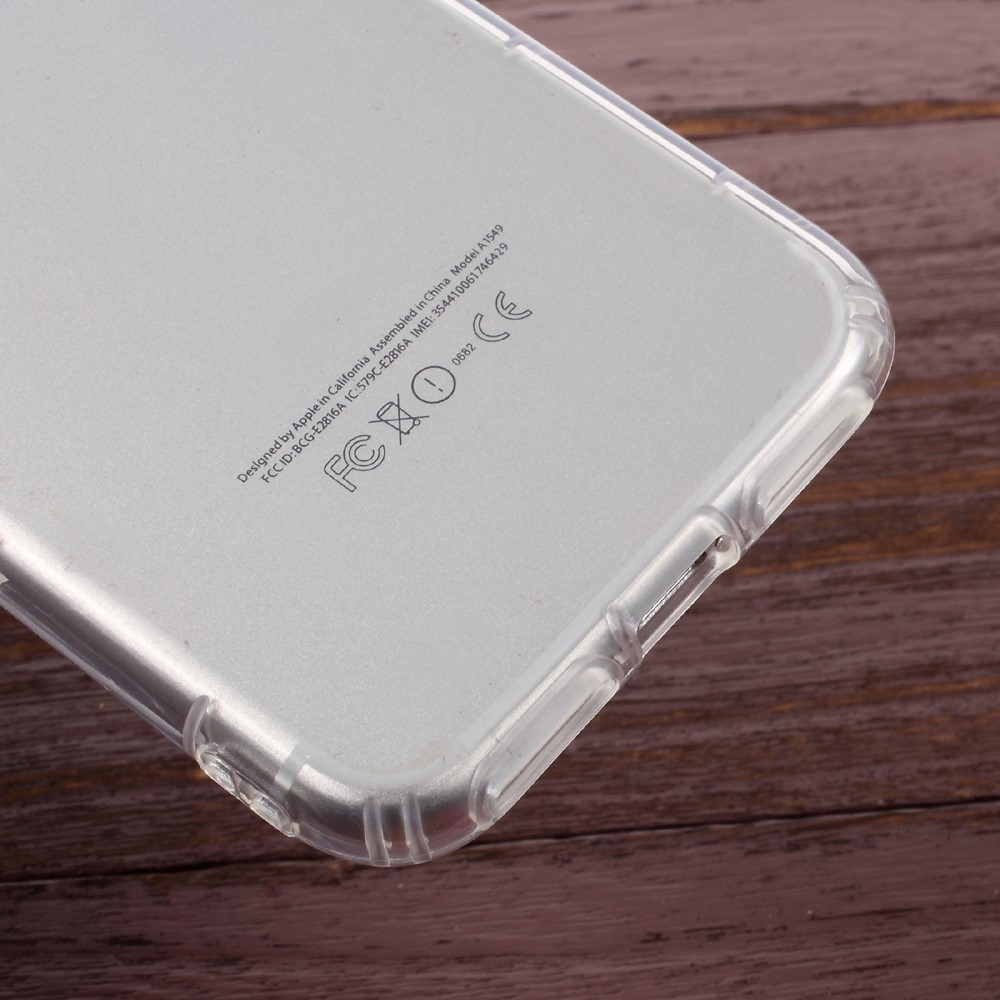 Drop-Proof Crystal Clear TPU Mobile Phone Accessory Casing for iPhone 7-4