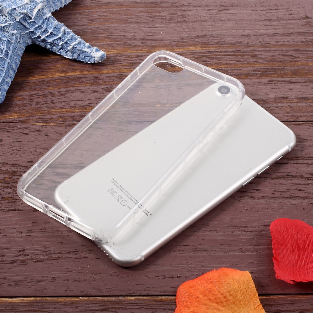 Drop-Proof Crystal Clear TPU Mobile Phone Accessory Casing for iPhone 7-5