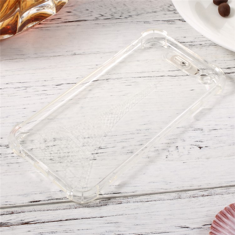 Incoming Call Flash Drop-resistant TPU Cellphone Case for iPhone 6s 6 - Transparent-6