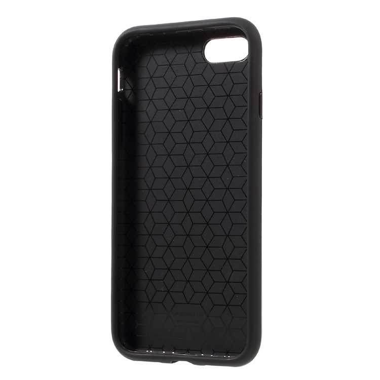 Z Style 2-in-1 Hybrid Phone Case for iPhone 7 4.7 Inch (PC + TPU) - Black-5