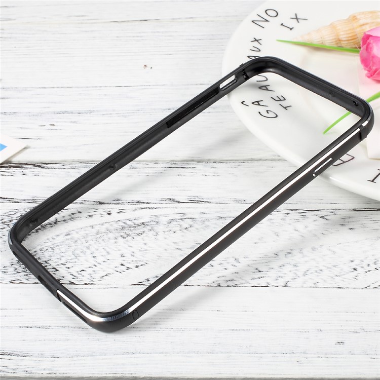 SULADA TPU + Metal Mobile Bumper for iPhone 7 Plus 2016 - Black-8