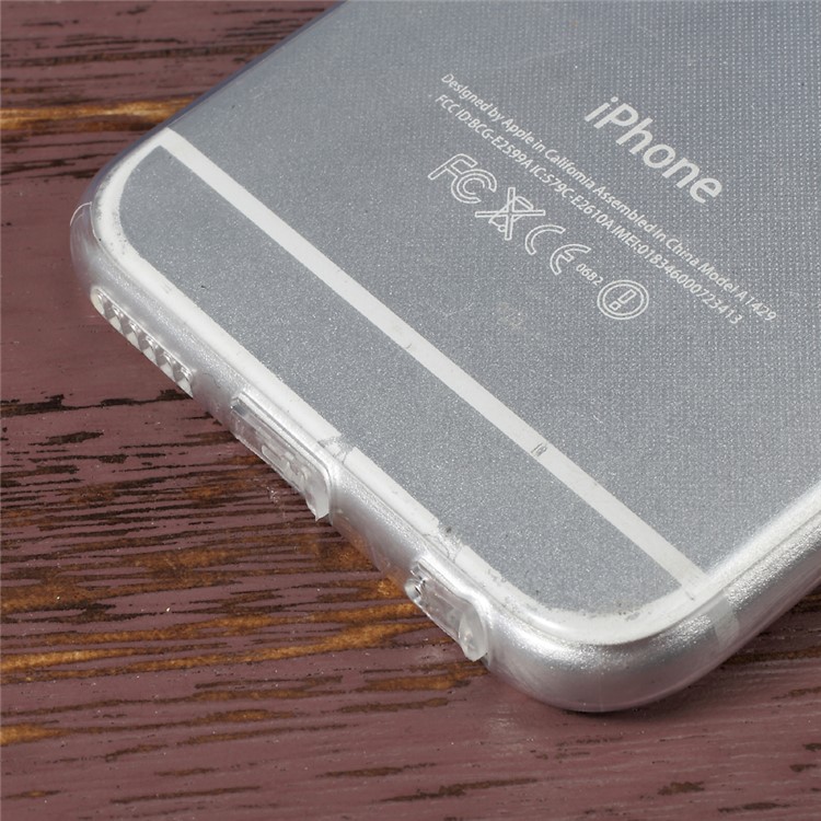SULADA for iPhone 6s Plus /6 Plus Crystal Clear TPU Mobile Phone Cover Case - Transparent-5