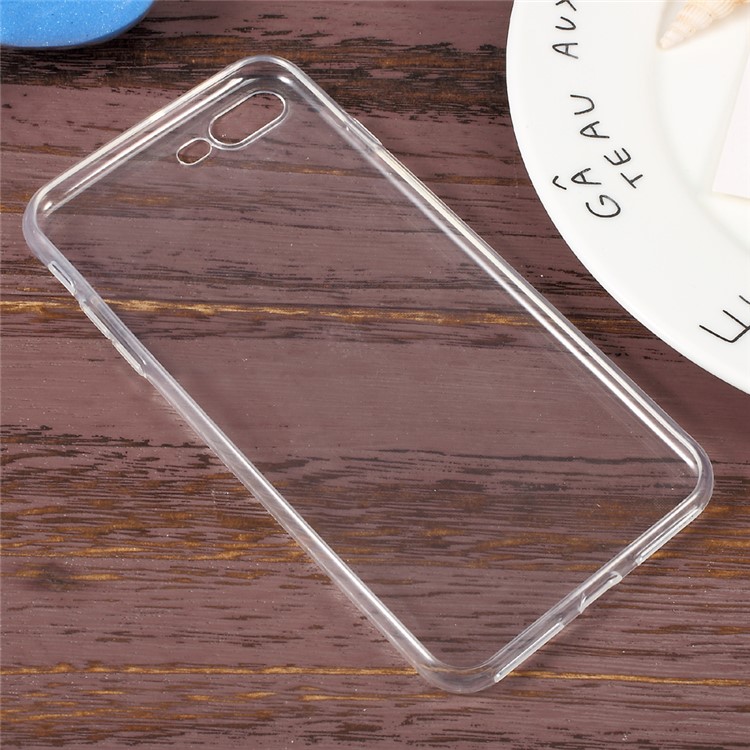 SULADA Crystal Clear TPU Mobile Phone Case for iPhone 7 Plus-8