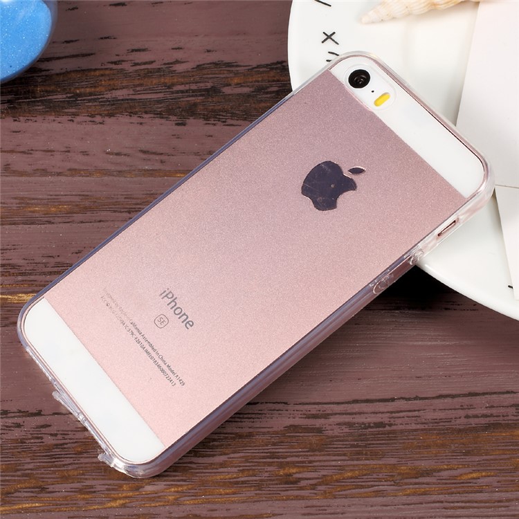 SULADA for iPhone SE/5s/5 Crystal Clear TPU Mobile Phone Cover Accessory-1