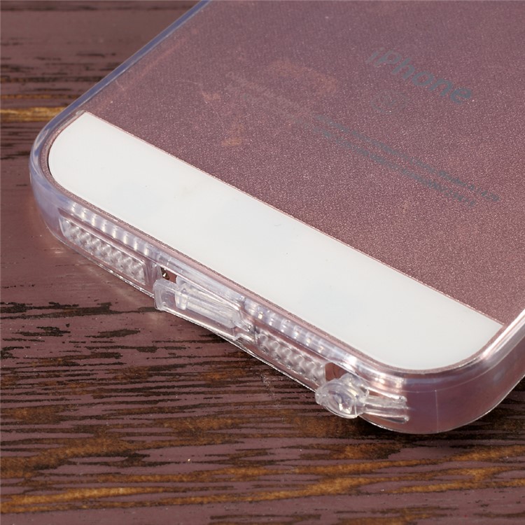 SULADA for iPhone SE/5s/5 Crystal Clear TPU Mobile Phone Cover Accessory-5