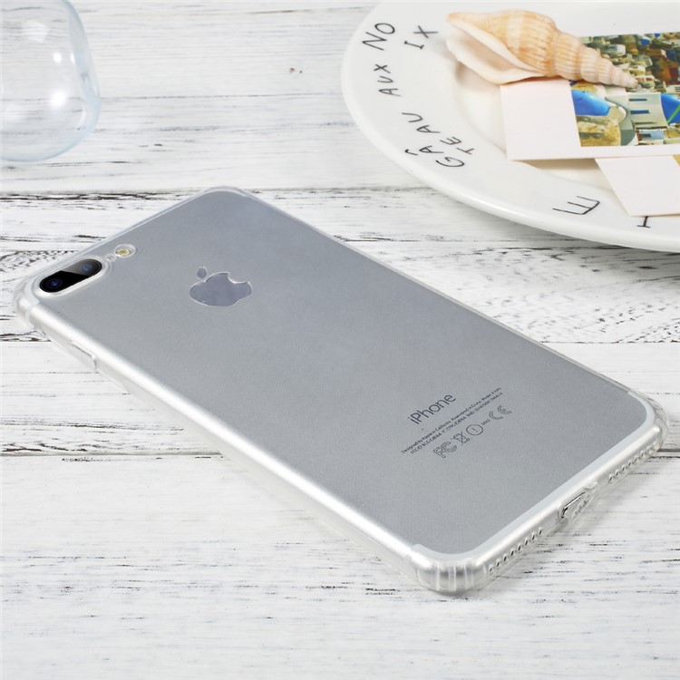 SULADA for iPhone 7 Plus 0.6mm Air Cushion Drop-proof TPU Mobile Phone Cover - Transparent-3