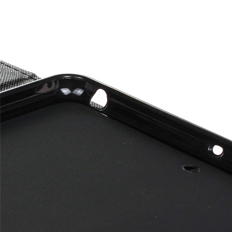 Pattern Printing Leather Wallet Phone Case for iPad Mini 3/2/1 - Do Not Trust Anyone-10