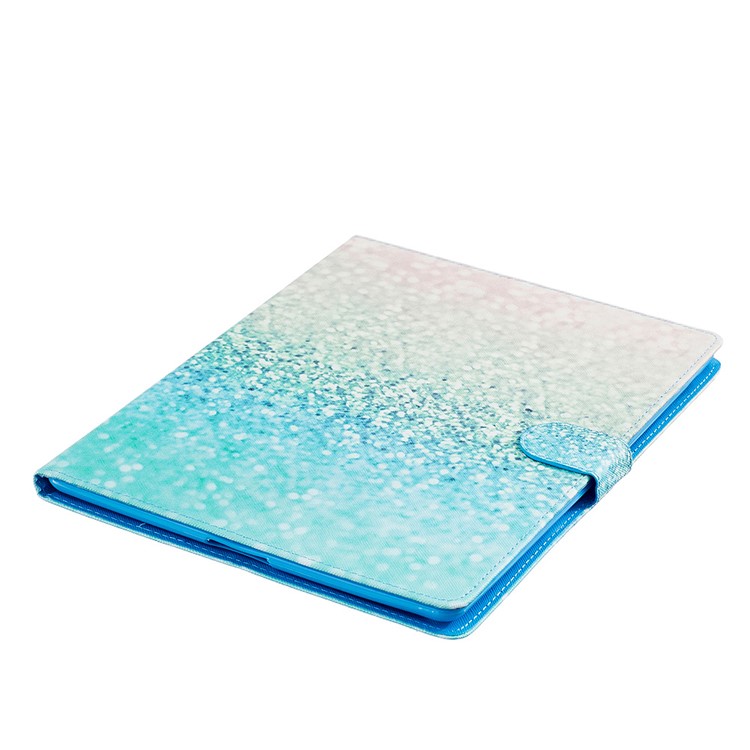 Pattern Printing Wallet Leather Case for iPad 4 / 3 / 2 - Shiny Sequins-3