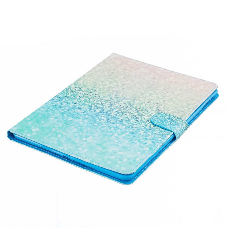 Pattern Printing Wallet Leather Stand Case for iPad Air - Shiny Sequins-3