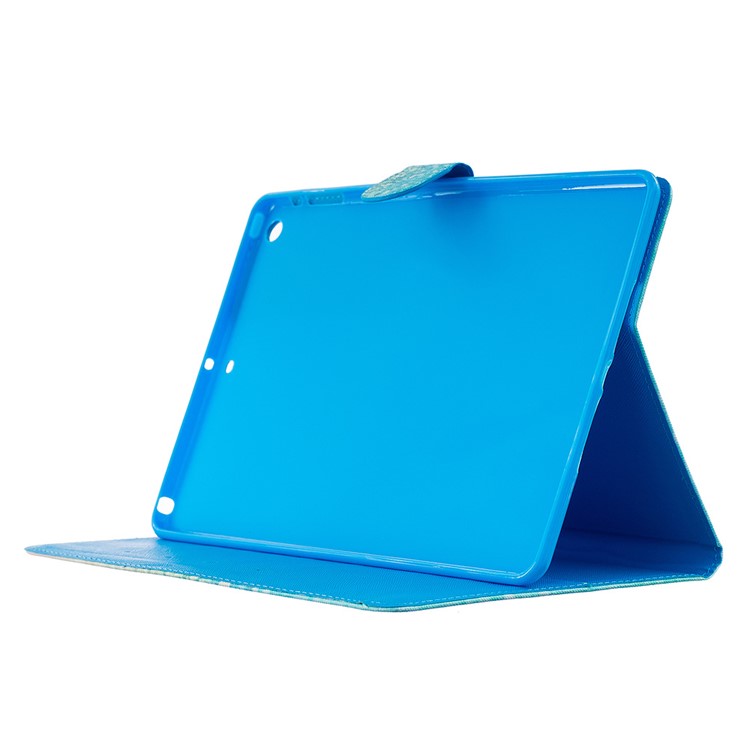 Pattern Printing Wallet Leather Stand Case for iPad Air - Shiny Sequins-6