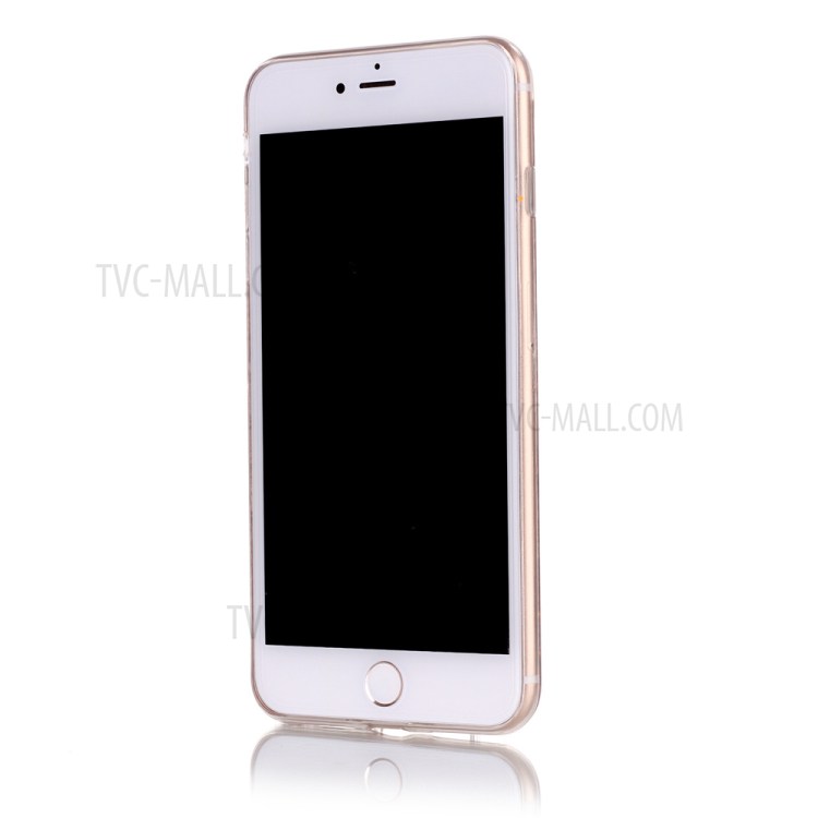 For iPhone 7 Plus Color Changing Glittering Sequins Acrylic TPU Phone Case - Silver-2