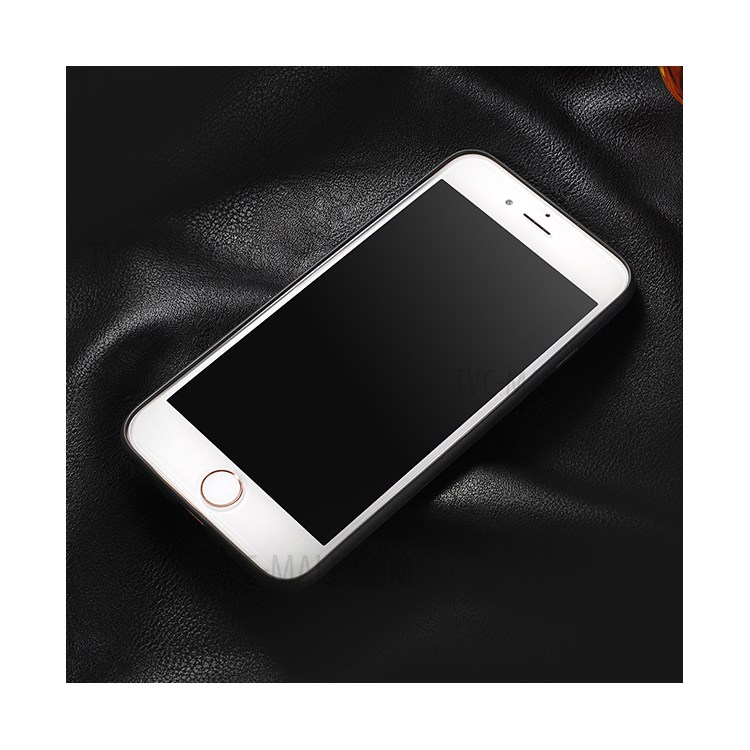 SULADA Leather Coated TPU Mobile Phone Cover for iPhone 7 Plus 5.5 - Black-5