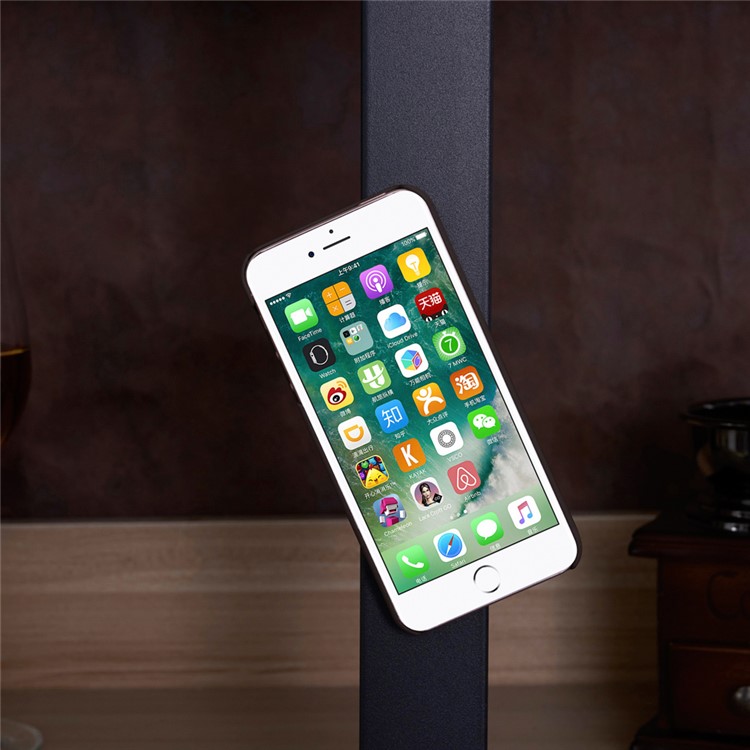 Detachable 2-in-1 Vintage Leather Wallet Cover + Inner Hard Case for iPhone SE 5s 5 - Grey-7