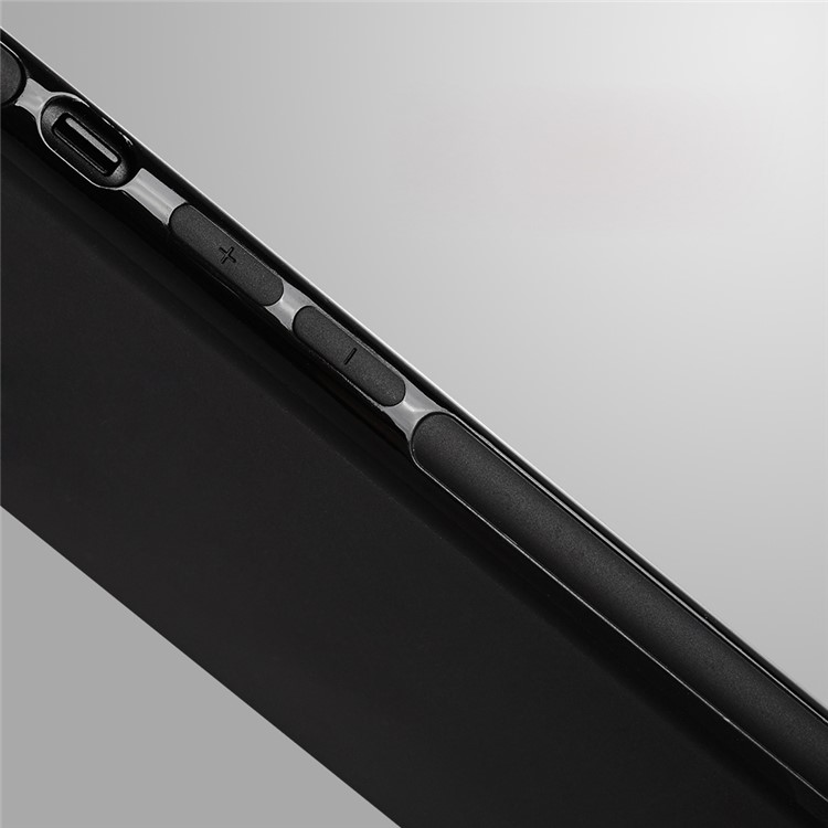 SULADA Phone Accessory TPU Mobile Case for iPhone 7 4.7 inch Built-in Magnetic Holder Metal Sheet - Black-6