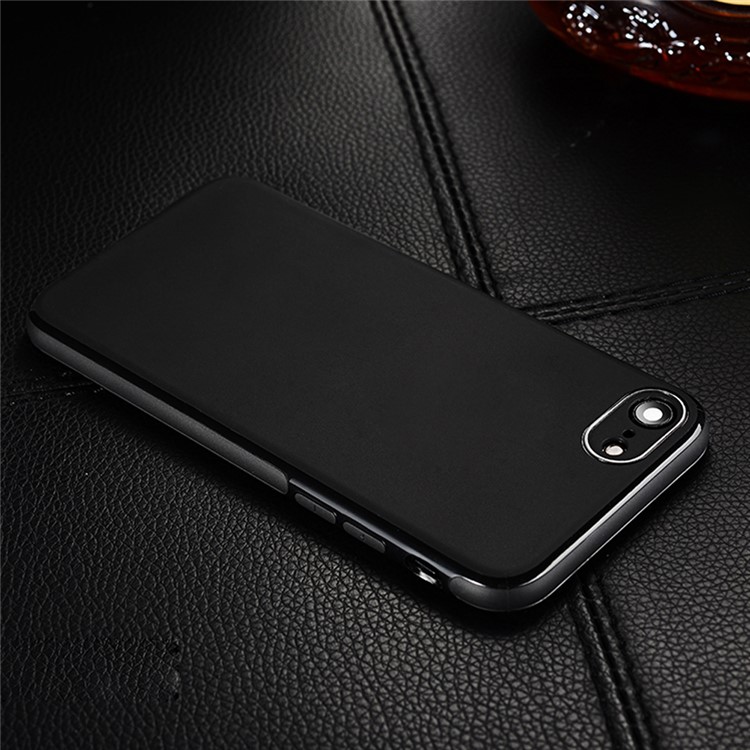 SULADA Phone Accessory TPU Mobile Case for iPhone 7 4.7 inch Built-in Magnetic Holder Metal Sheet - Black-8