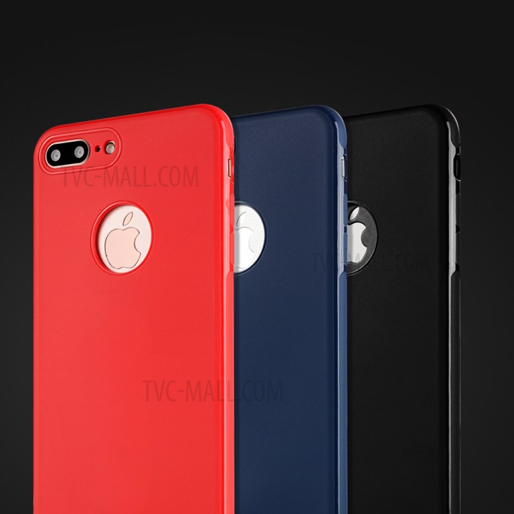 SULADA Phone Accessory TPU Mobile Case for iPhone 7 Plus Built-in Magnetic Holder Metal Sheet - Black-10