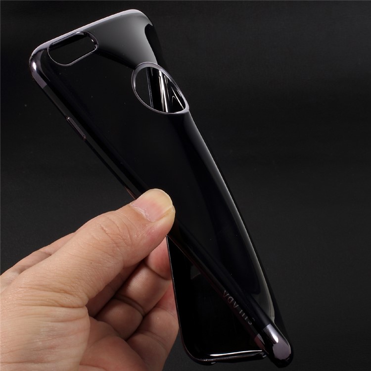 SULADA Electroplating Soft TPU Mobile Case for iPhone 6s Plus/6 Plus - Black-10