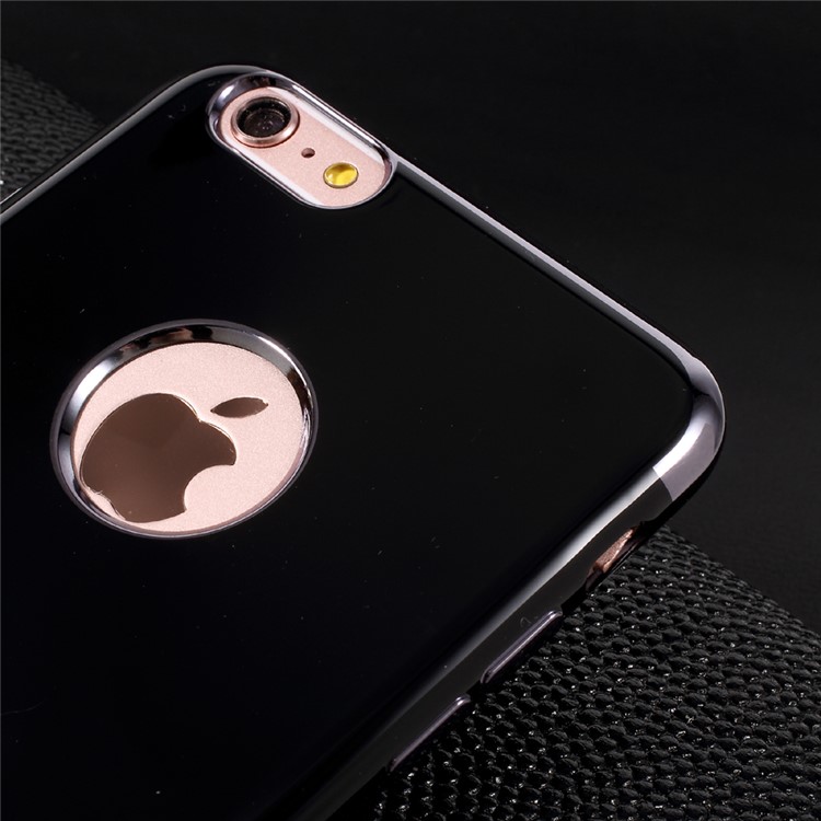 SULADA Electroplating Soft TPU Mobile Case for iPhone 6s Plus/6 Plus - Black-5
