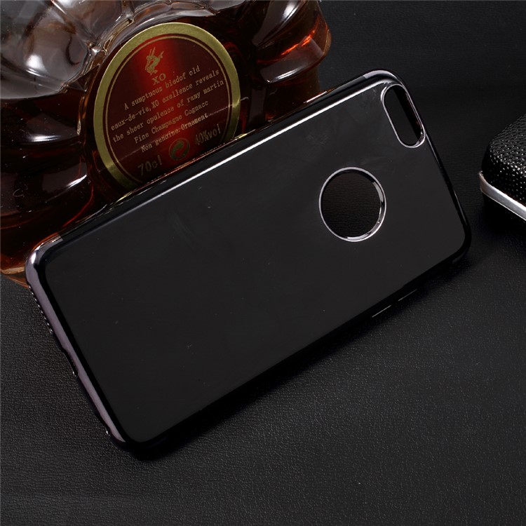 SULADA Electroplating Soft TPU Mobile Case for iPhone 6s Plus/6 Plus - Black-9