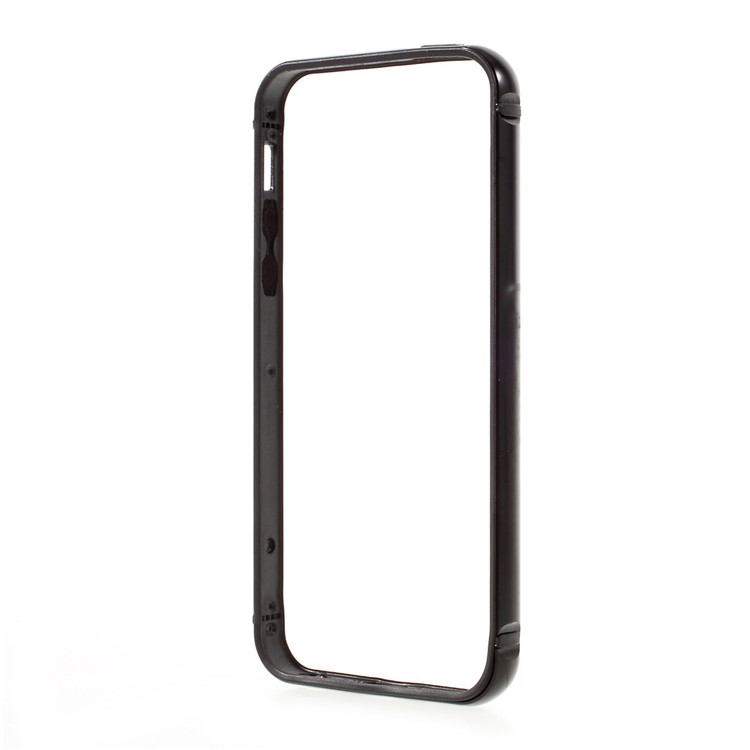 SULADA TPU + Metal Mobile Phone Bumper for iPhone SE 5s 5 - Black-6