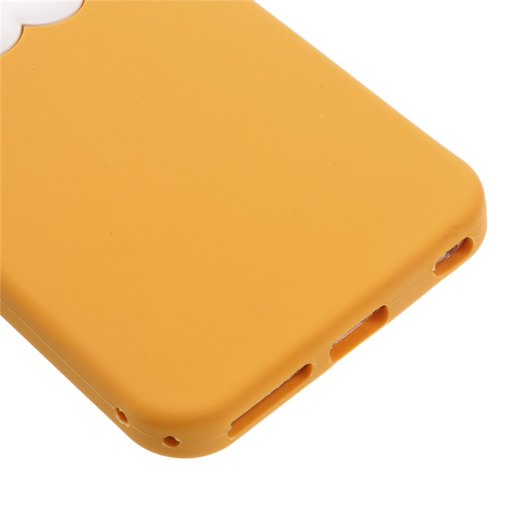 3D Cute Cartoon Silicone Protective Cell Phone Case for iPhone 6s 6 - Orange-4