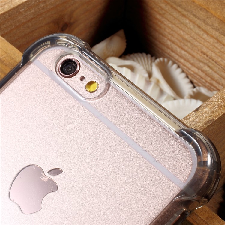 Scratch-proof PC + Anti-yellowing Bayer 3695 TPU Phone Case for iPhone 6s Plus/6 Plus - Black-5