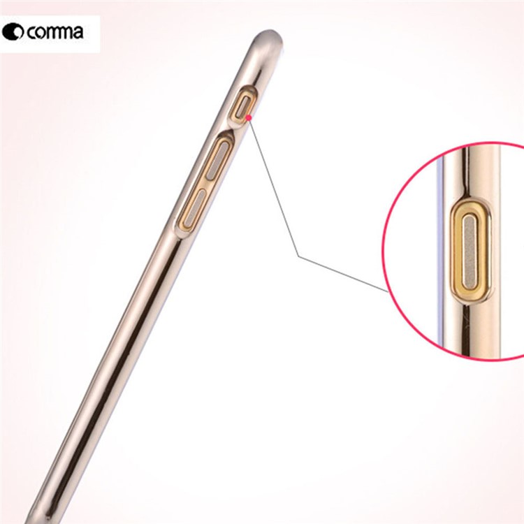 COMMA Polka Series for iPhone 7 Plus Authorized Swarovski Crystal Decor Plated PC Hard Case - Rose Gold-9