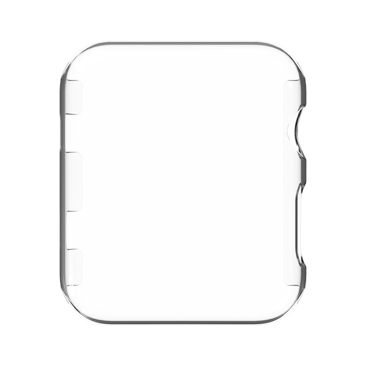DEVIA 0.5mm Super Thin Crystal Clear Plastic Protective Case for Apple Watch Series 2 38mm - Transparent-4
