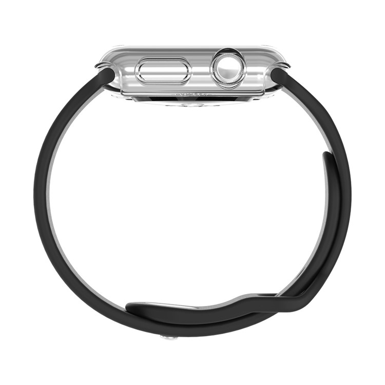DEVIA 0.5mm Super Thin Crystal Clear Plastic Protective Case for Apple Watch Series 2 38mm - Transparent-5