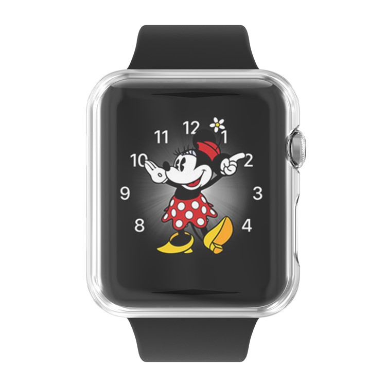 DEVIA 0.5mm Super Thin Crystal Clear Plastic Protective Case for Apple Watch Series 2 38mm - Transparent-7