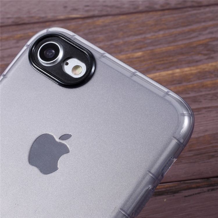 OUCASE Bodyguard Series TPU Drop-proof Case for iPhone 7 4.7 Inch - Transparent Black-4