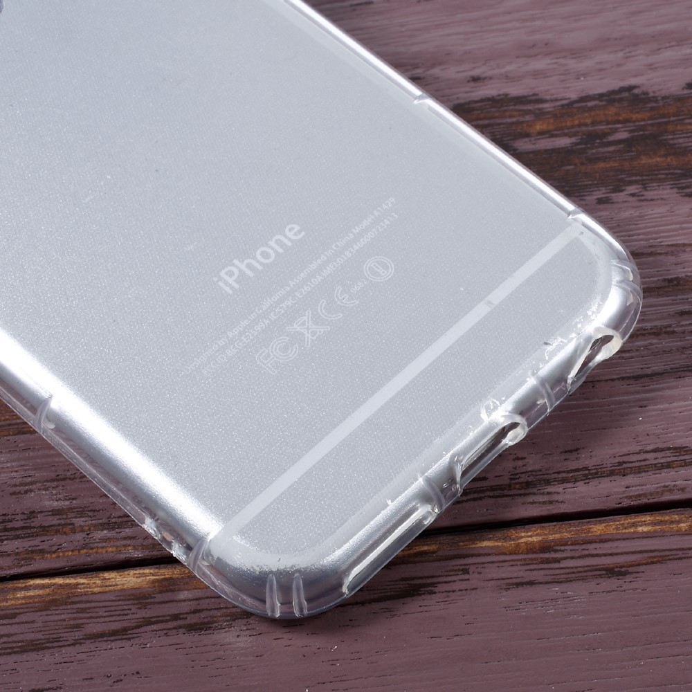 Drop-Proof Crystal Clear Gel TPU Mobile Case for iPhone 6s 6 4.7 inch-4