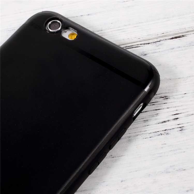 Soft Jelly TPU Cell Phone Case for iPhone 6s/6 4.7 - Black-4