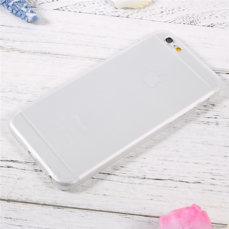 Soft Jelly TPU Back Case Mobile Accessory for iPhone 6s/6 4.7 - Transparent-1
