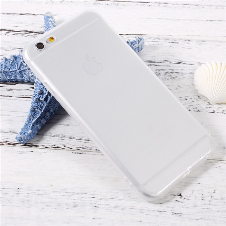 Soft Jelly TPU Back Case Mobile Accessory for iPhone 6s/6 4.7 - Transparent-3