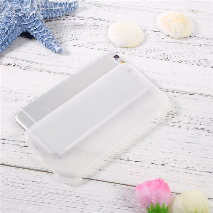 Soft Jelly TPU Back Case Mobile Accessory for iPhone 6s/6 4.7 - Transparent-4