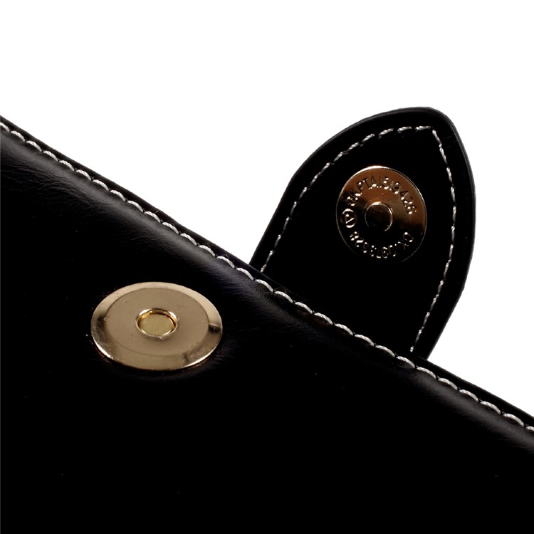 Multifunctional Wallet with Mobile Phone Shell for iPhone 7 Plus - Black-7