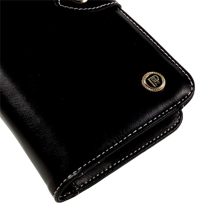 Multifunctional Wallet with Mobile Phone Shell for iPhone 7 Plus - Black-8