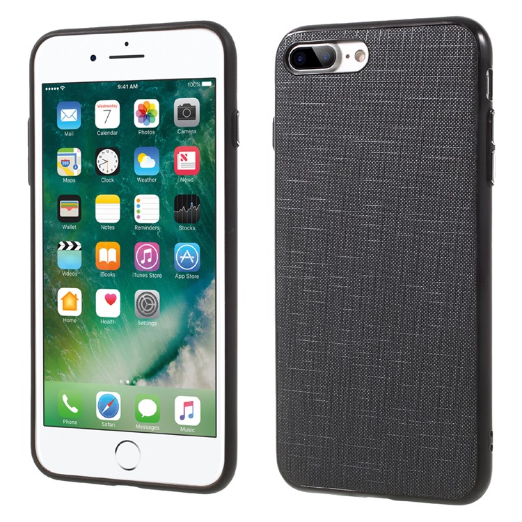 Bumps Texture Leather Coated PC Phone Case for iPhone 7 Plus 5.5 inch --1