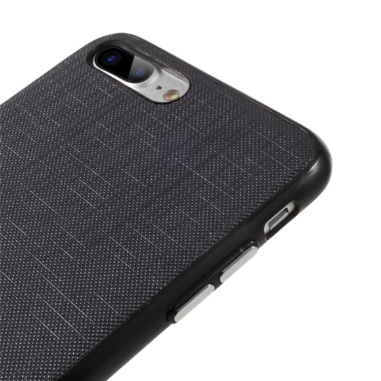 Bumps Texture Leather Coated PC Phone Case for iPhone 7 Plus 5.5 inch --3
