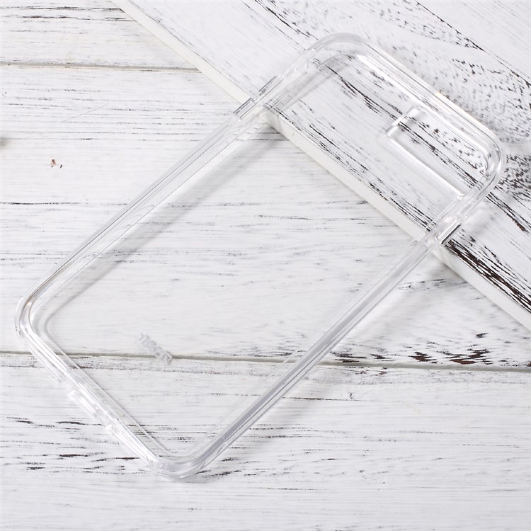 ROAR KOREA Bright Clear TPU Bumper + Hard PC Back Phone Case for iPhone 7 Plus 5.5 - Transparent-6