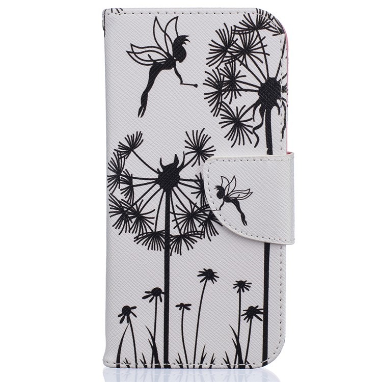 

Pattern Printing Wallet Stand Leather Cover for iPhone 8 / 7 4.7 inch - Dandelion
