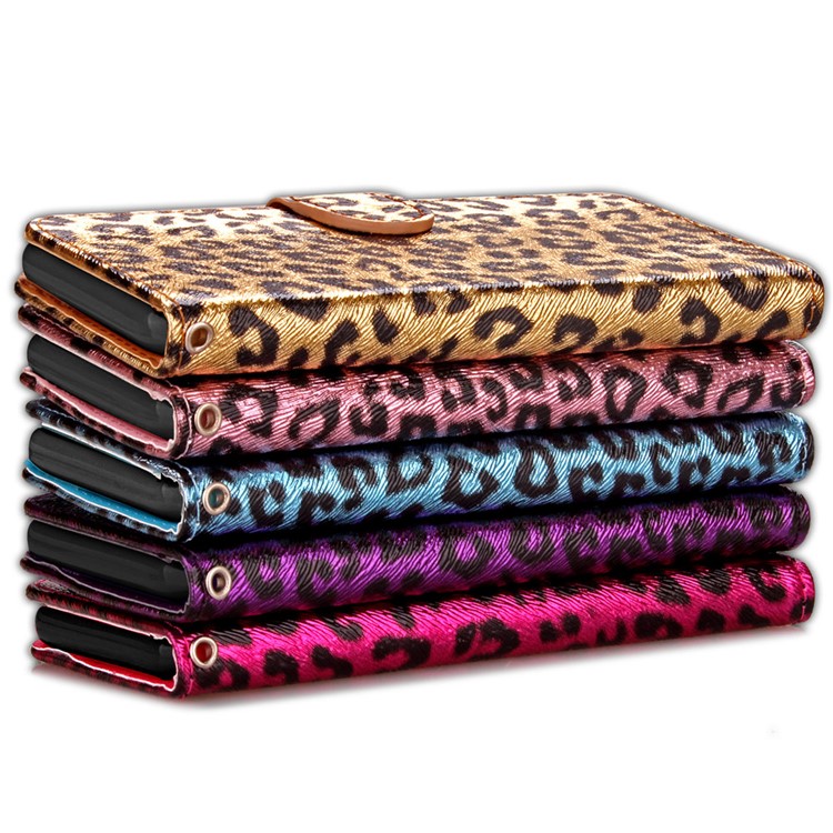 For iPhone 6s/6 4.7 Leopard Pattern Wallet Leather Case with Lanyard - Rose-10