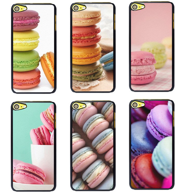 Macaroon Pattern Plastic Hard Case for iPod Touch 6 - Style A-2