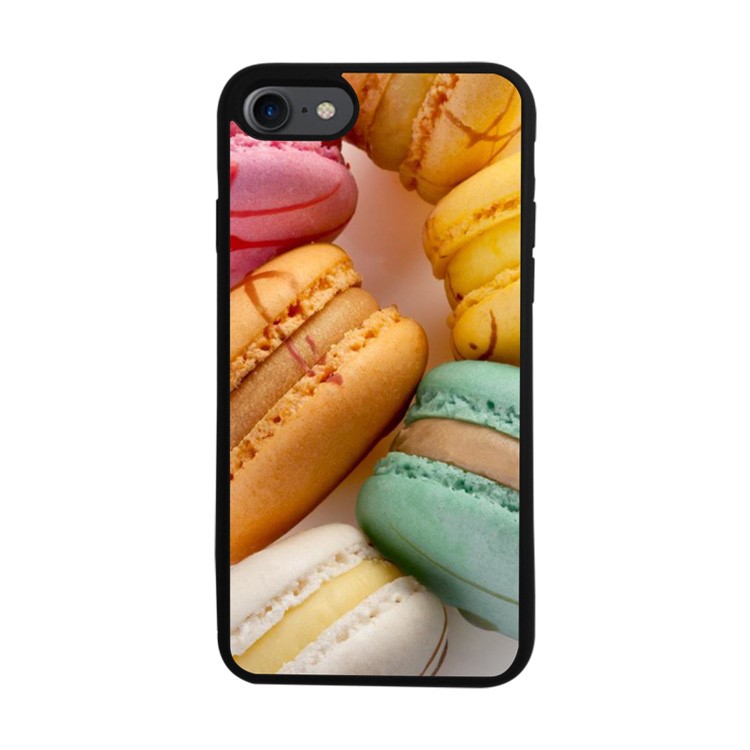 Macaroon Pattern TPU Gel Case for iPhone 7 4.7 inch - Style A-1