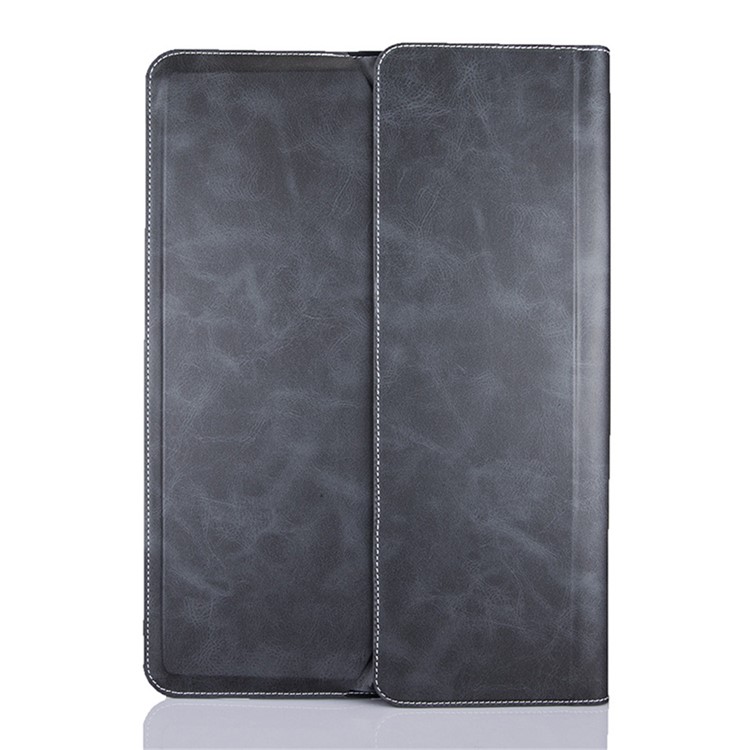 Origami Stand Wallet Universal Leather Case for iPad Pro 12.9 Inch - Black-1