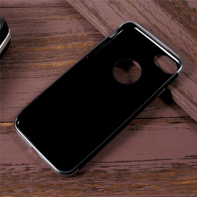 Electroplated TPU Mobile Phone Case for iPhone 7 4.7 - Silver-7