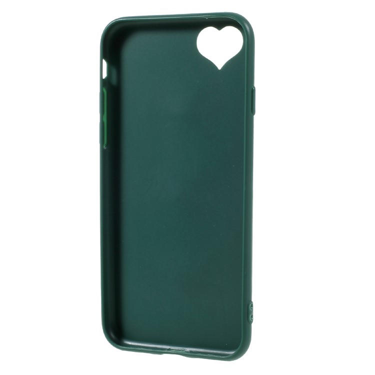 3D Cloth Bow Knots Decorated TPU Phone Shell for iPhone 7 4.7 inch - Green-5