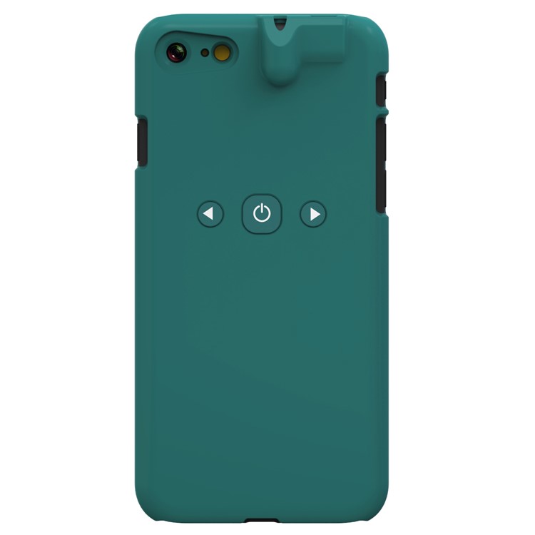 

Для Iphone 8 / 7 Bluetooth 4.1 Жесткая Оболочка Смарт-чехол С 3,5-мм Разъемом Для Наушников Aux Audio Converter - Зеленый, iPhone 8