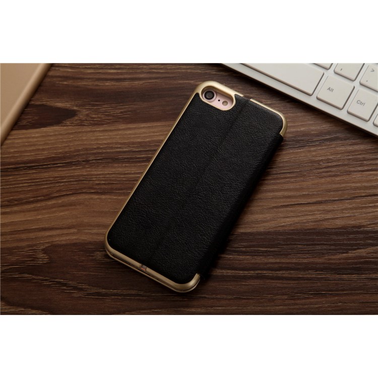 Estojo Em Capa De Couro CMAI2 Para Iphone 7 4.7 - Preto-2